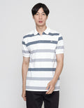 Walrus Kaos Polo Garis Dua Warna