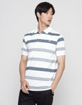 Walrus Kaos Polo Garis Dua Warna