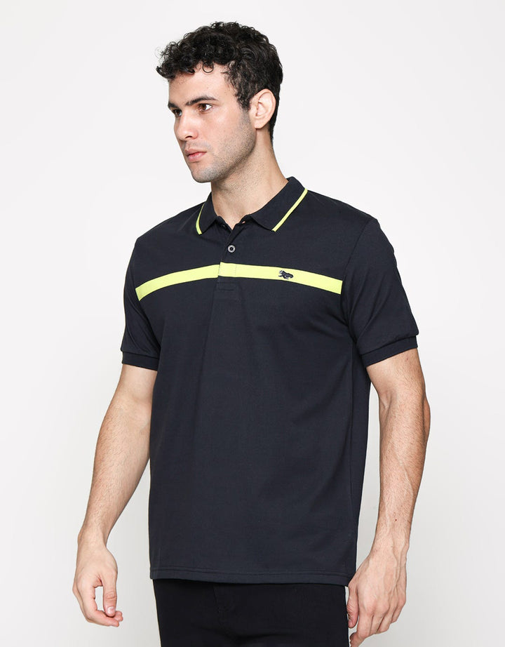 Walrus One Stripe Logo Men's Polo Shirt