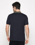 Walrus One Stripe Logo Polo Shirt Pria