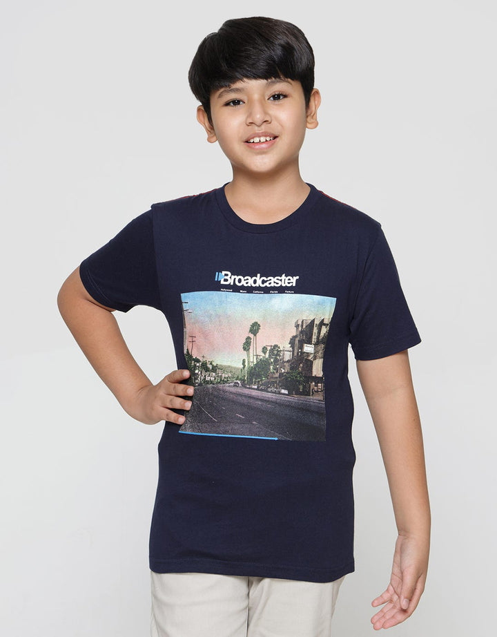 Nevada Short Sleeve T-Shirt Print Road To Summer