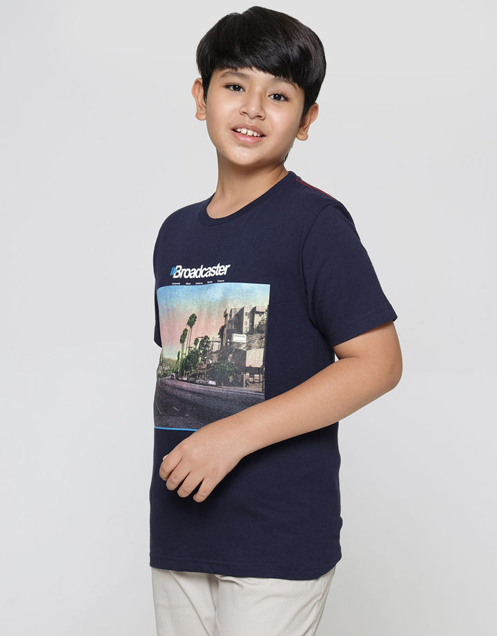 Nevada Short Sleeve T-Shirt Print Road To Summer
