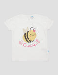 Pipiniko Bee Print Girls T-Shirt