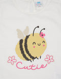 Pipiniko Bee Print Girls T-Shirt