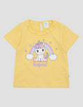 Pipiniko Unicorn Print Kaos Anak Perempuan