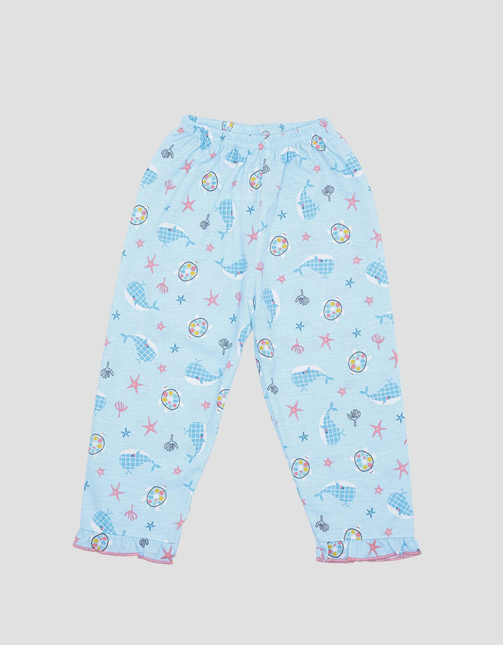 Pipiniko Baby Long Pants Full Print Seaworld