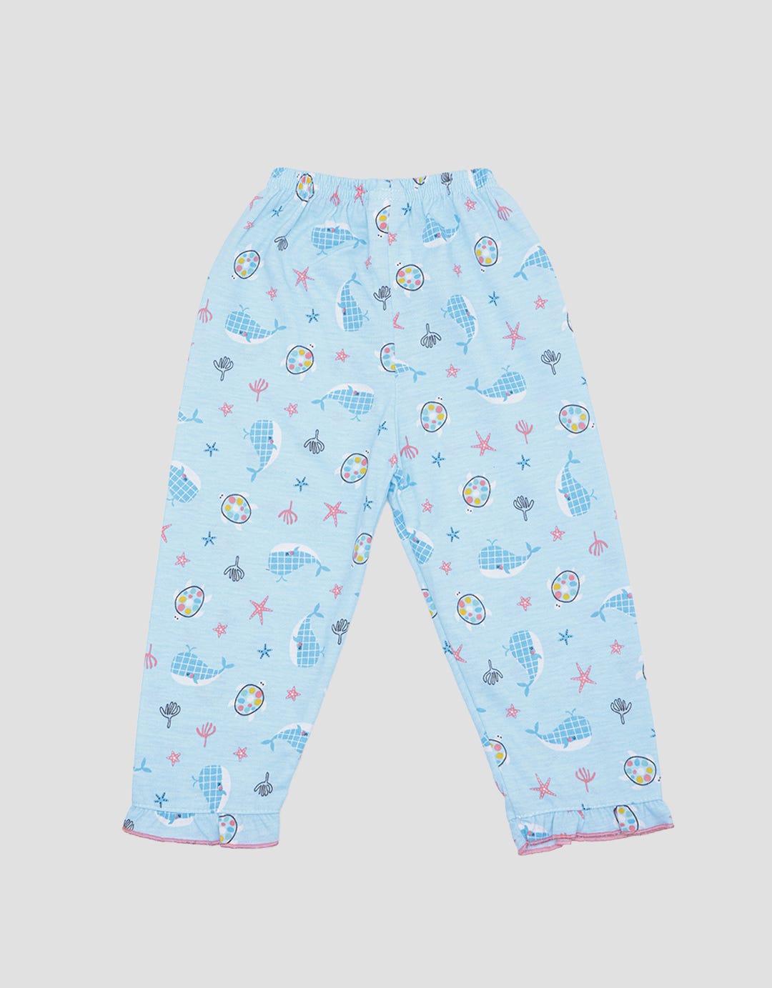 Pipiniko Baby Long Pants Full Print Seaworld