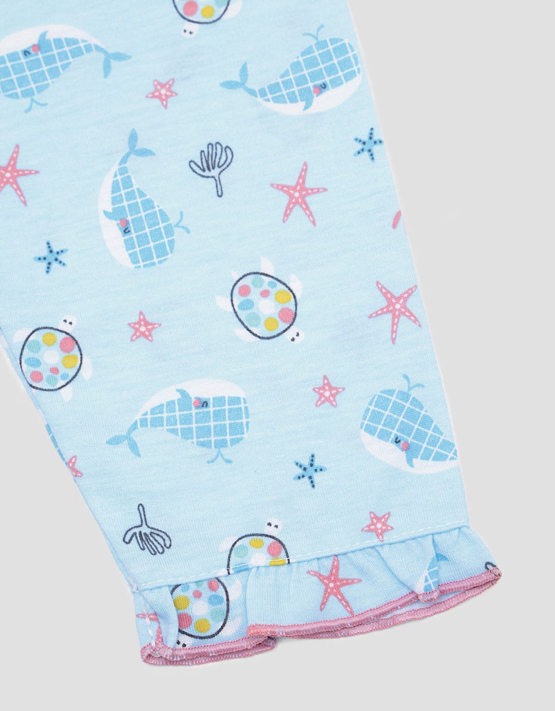 Pipiniko Baby Long Pants Full Print Seaworld