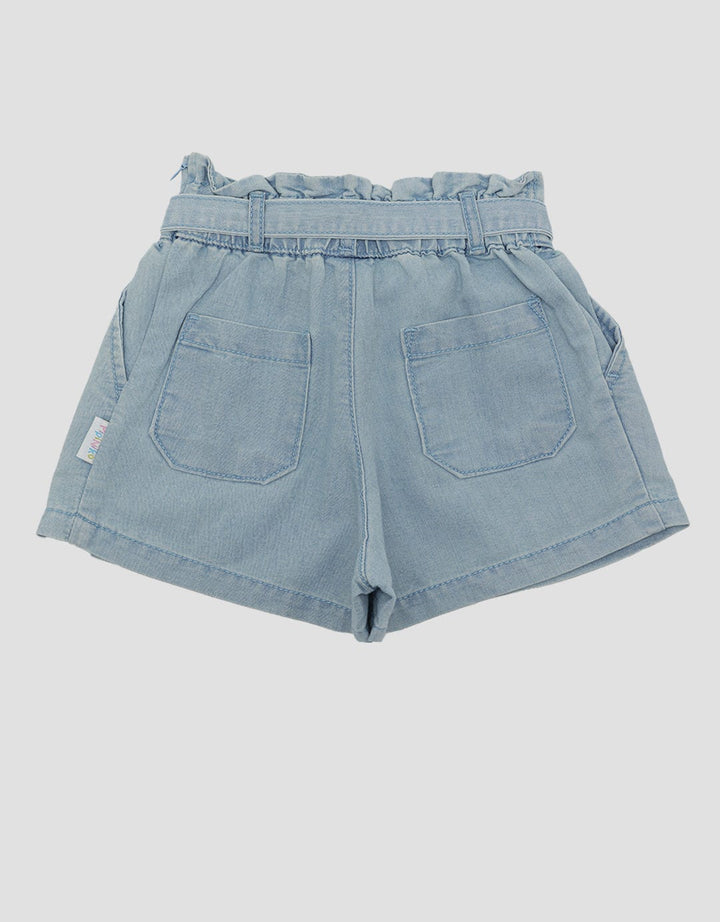 Pipiniko Girl Look 1 Girls Denim Short