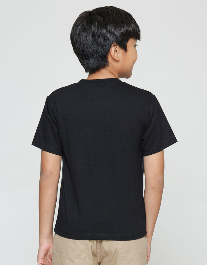 Character T-shirt for Boys Print Superman Fly Action