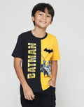 Character Kaos Anak Laki-laki Print Batman Jump Cut Sewn