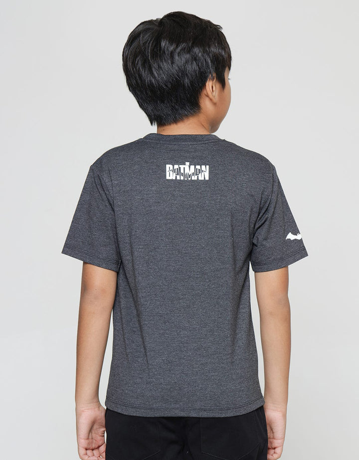Character Kaos Anak Laki-laki Print Batman Mobile Logo