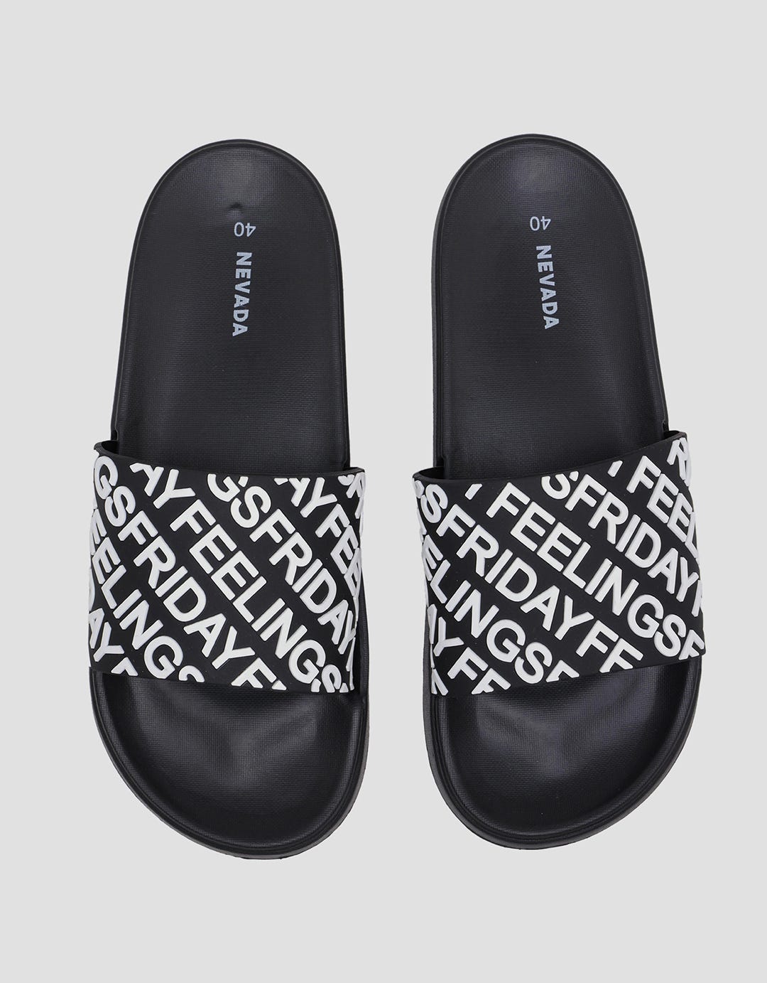 Nevada Solid Friday Sandal Slipper Wanita