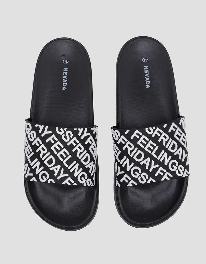Nevada Solid Friday Sandal Slipper Wanita
