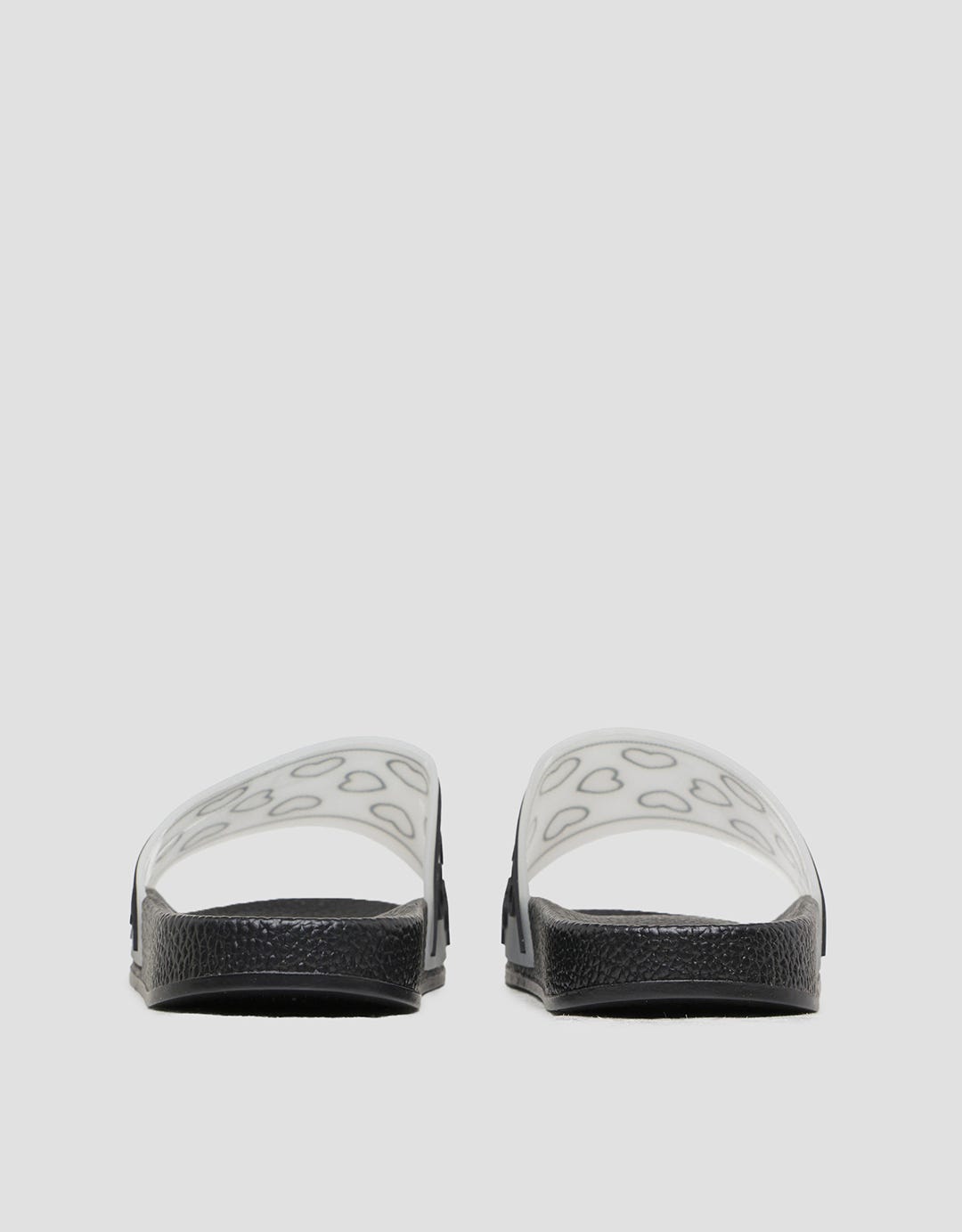 Nevada Heart Transparent Women's Sandals