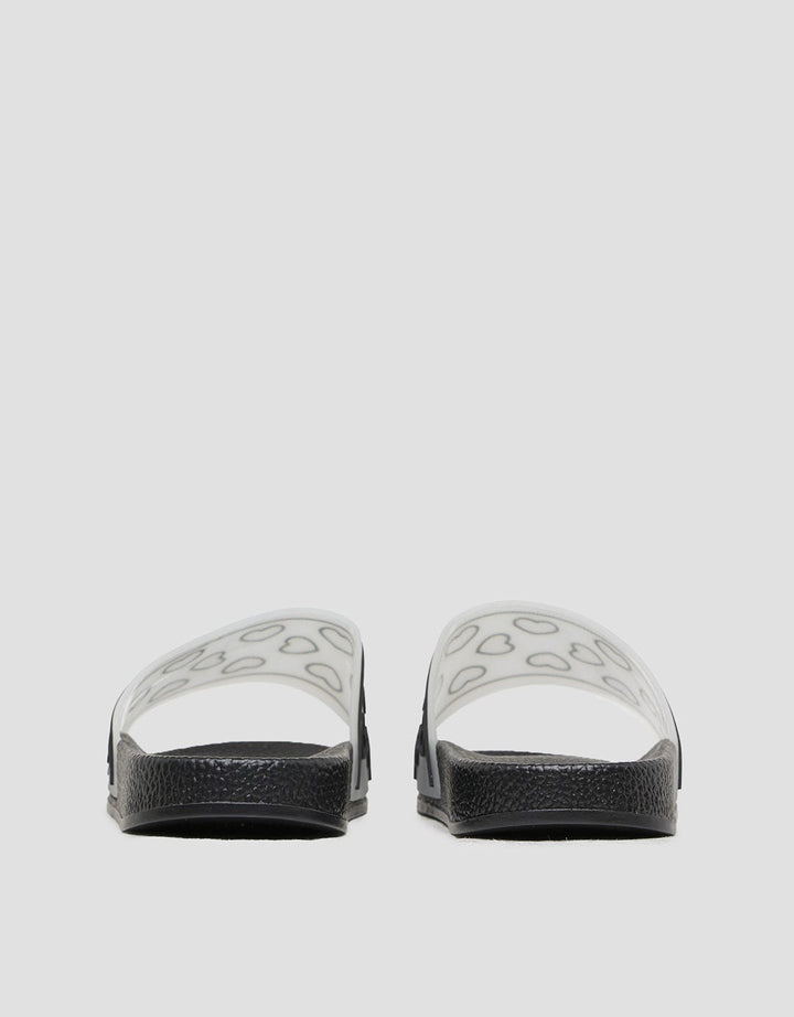 Nevada Heart Transparent Women's Sandals