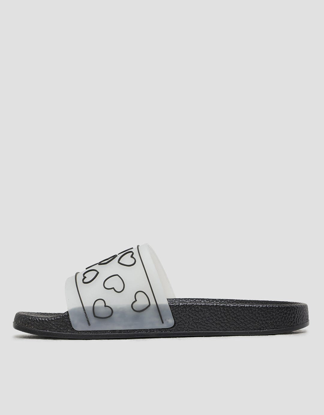Nevada Heart Transparent Women's Sandals