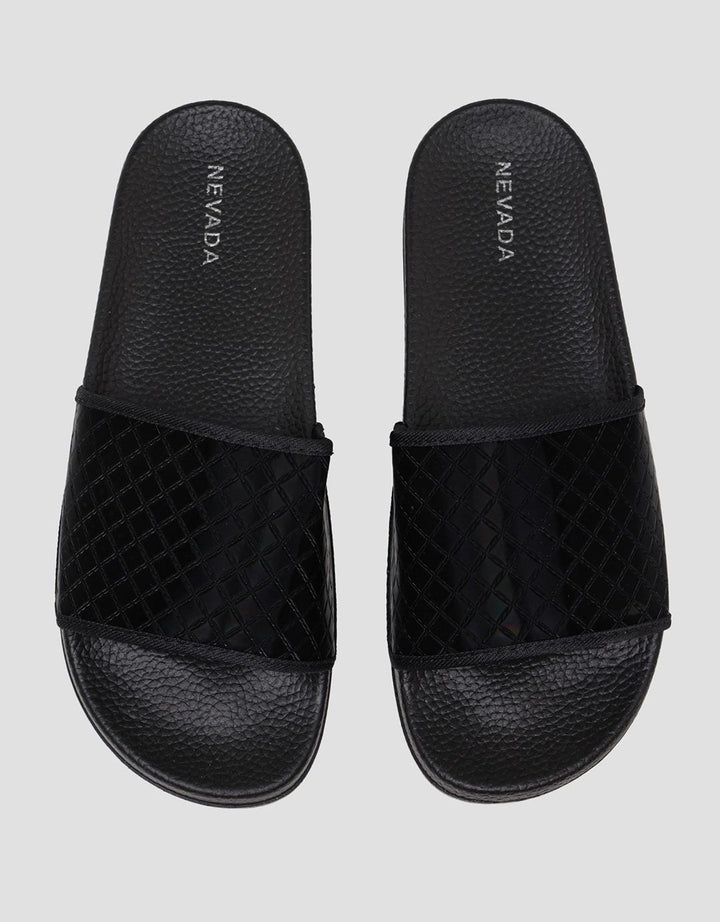 Nevada Textured Ban Sandal Slipper Wanita