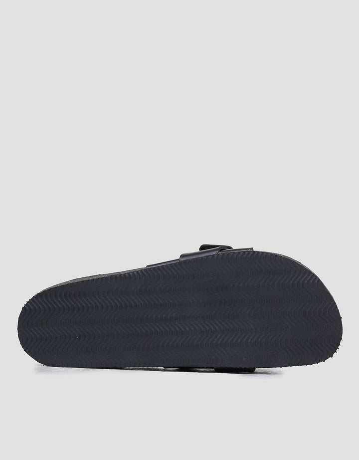 Nevada Stitchy Slipper Wedges Wanita