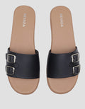 Nevada Buckle Adjustble Sandal Slipper Wanita