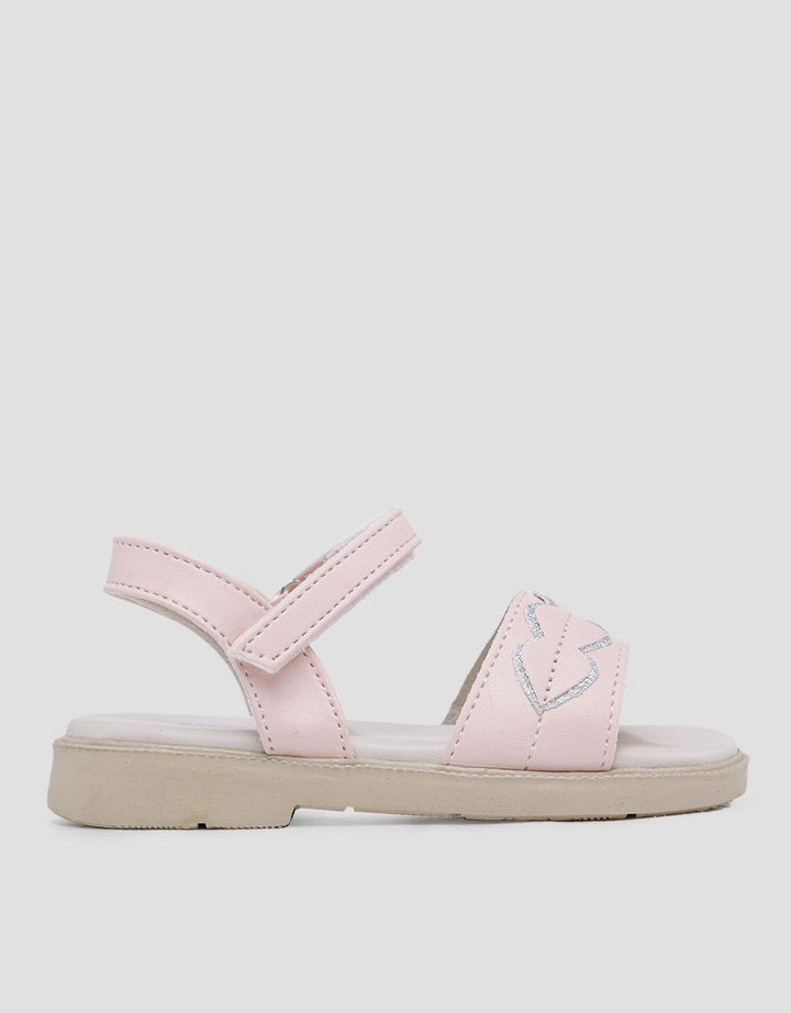 Little M Ankle Strap Sandals for Girls