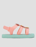 Little M Sweet Cake Candy Ankle Strap Sandals for Girls