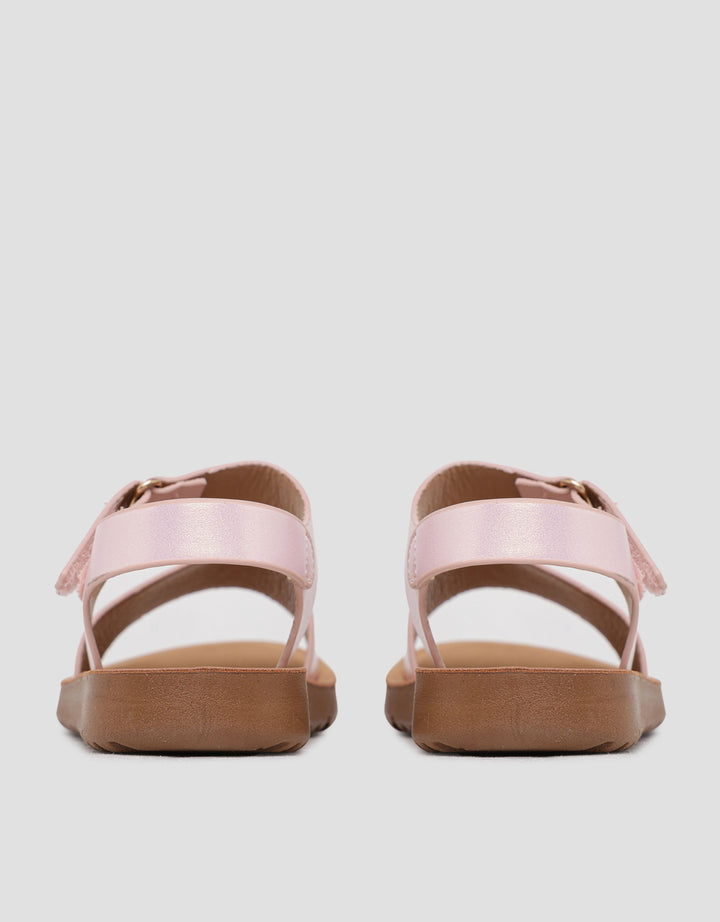 Little M Flower Ankle Strap Sandal Anak Perempuan