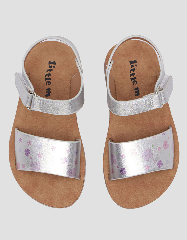 Little M Flower Ankle Strap Sandal Anak Perempuan