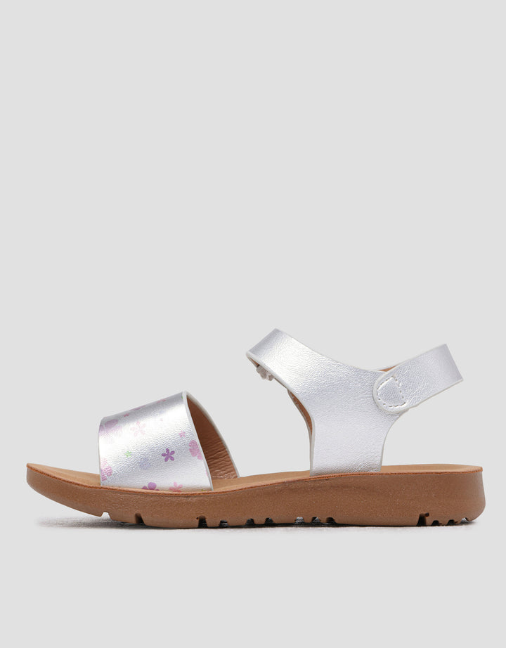 Little M Flower Ankle Strap Sandal Anak Perempuan