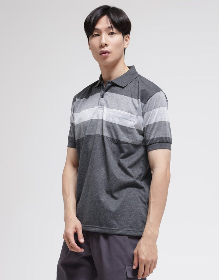 Anyday Sleeve Stripe Polo Shirt Men