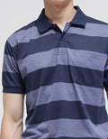 Anyday Stripe Design Men's Polo Shirt