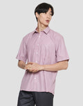 Stanley Adams Kemeja Pria Regular Texture Dobby