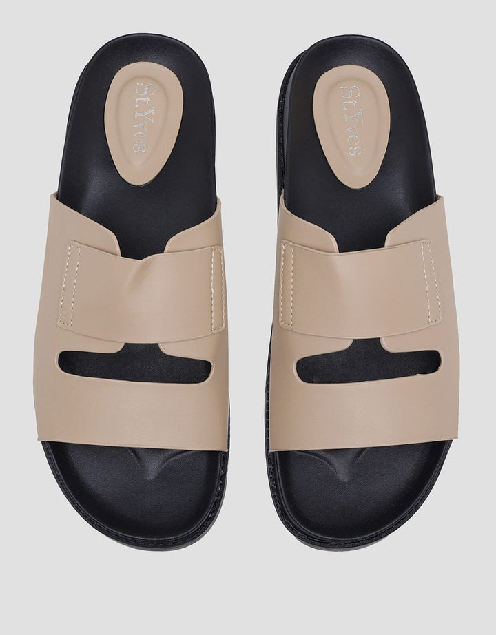St. Yves Buckle Stitch Women's Slipper Sandals