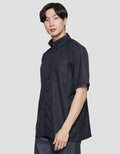 Cole Dobby CVC Kemeja Regular Pria