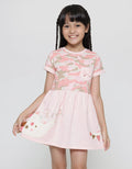 Little M Camo Dino Midi Dress Girls Application