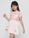Little M Camo Dino Midi Dress Girls Application