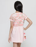 Little M Camo Dino Midi Dress Girls Application