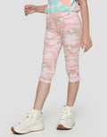 Little M Camo Pita Legging Anak Perempuan Fullprint