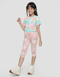 Little M Camo Pita Legging Anak Perempuan Fullprint