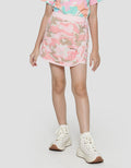 Little M Camo Mini Skort Girls Fullprint