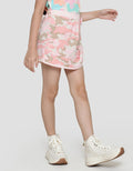 Little M Camo Mini Skort Girls Fullprint