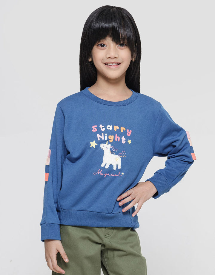 Little M Unicorn Magical Sweater Anak Perempuan