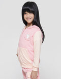 Little M 3D Aplikasi Unicorn Jaket Hoody Anak Perempuan