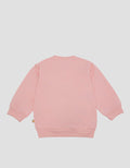Little M Sweatshirt Lengan Puff Aplikasi Tile Bunny