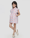 Little M Kotak Bunga Midi Dress Anak Perempuan