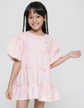 Little M Baloon Layer Midi Dress Anak Perempuan