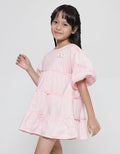 Little M Baloon Layer Midi Dress Anak Perempuan