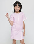 Little M Top - Bottom Set Woven Skort Salur