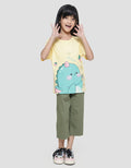 Little M Dragon Whoops Kaos Anak Perempuan