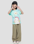 Little M Kaos Lengan Pendek Anak Perempuan Print Lovely Little Dragon